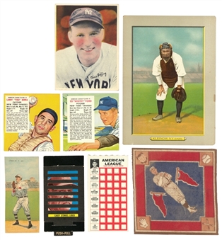 1911-1975 Topps and Assorted Brands "Grab Bag" Collection (52 Different) Including Hall of Famers
